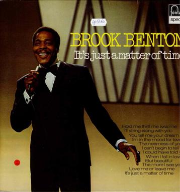 Vinyl, LP   -   Brook Benton – It's Just A Matter Of Time beschikbaar voor biedingen
