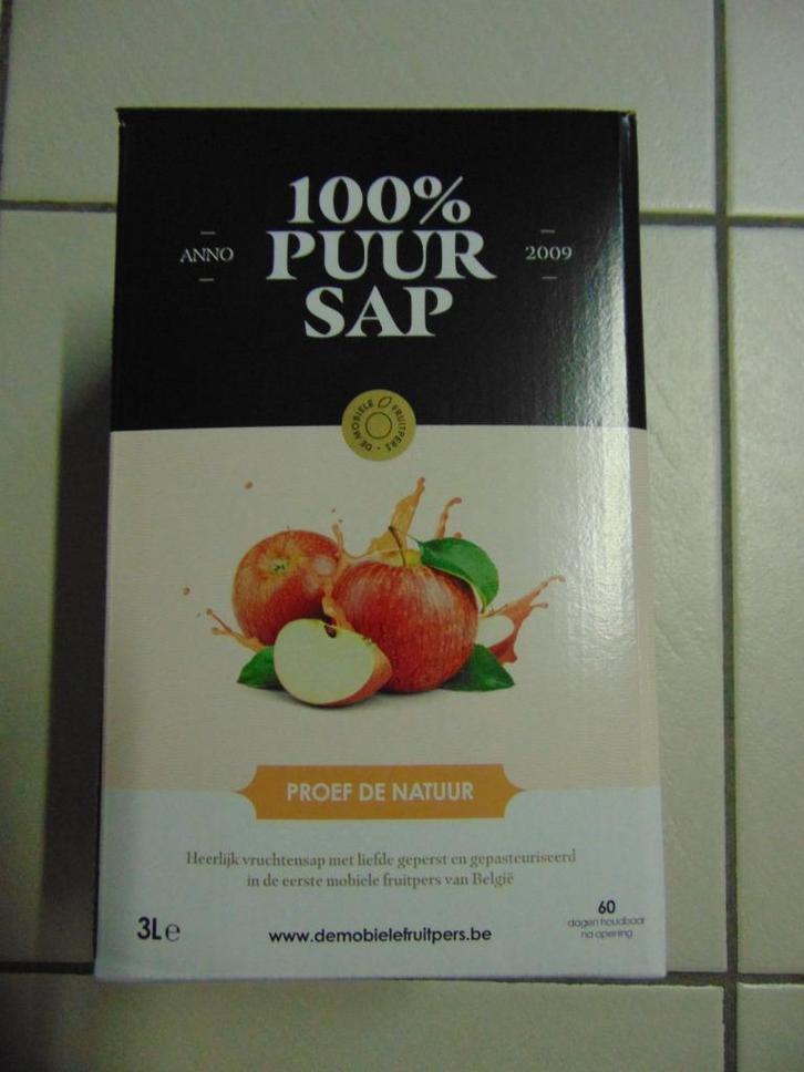 Appelsap te koop (bag-in-box 3l), Diversen, Levensmiddelen, Ophalen