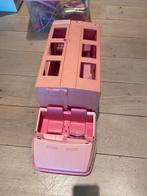 Barbie auto , camper met barbie mix bij, Enlèvement, Utilisé