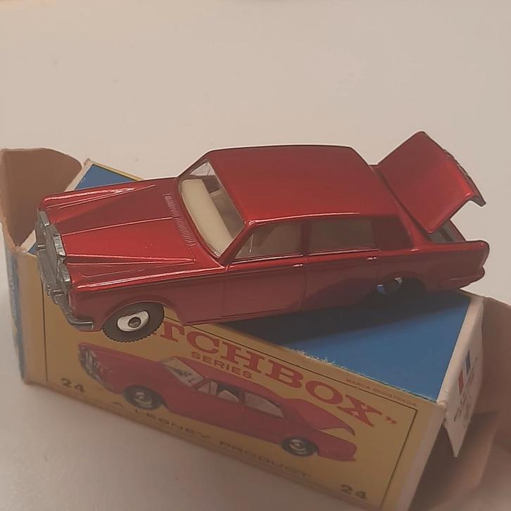 MATCHBOX UK nr.24: ROLLS ROYCE SILVER SHAD.*VINTAGE*MIB*, Hobby en Vrije tijd, Modelauto's | 1:87, Nieuw, Auto, Matchbox, Ophalen