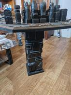 houten schaakspel, Ophalen, Gebruikt
