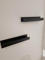 2 zwart metalen schabben voor douche, Huis en Inrichting, Ophalen of Verzenden, Zo goed als nieuw