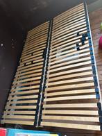 Sommier à lattes sur pied 2x70 cm bon état, Huis en Inrichting, Slaapkamer | Matrassen en Bedbodems, Ophalen, Tweepersoons, Zo goed als nieuw