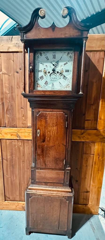 Antieke Engelse staande klok –R. Griffiths, Denbigh (ca1800), Antiek en Kunst, Antiek | Klokken, Ophalen