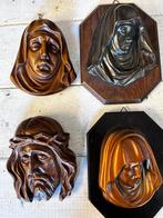 Jezus en maria hoofden, Antiek en Kunst, Ophalen