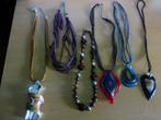 6 korte modieuze kettingen met of zonder hanger, Ophalen of Verzenden, Met hanger