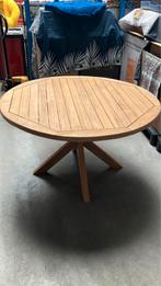 Table ronde en Teck neuve, Ophalen, Nieuw, Rond, Teakhout