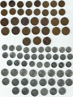 Lot oude munten Nederland van 1 cent tot 5 gulden, Postzegels en Munten, Munten | Nederland, Verzenden, 1 cent
