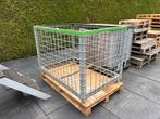 Transportbak, Ophalen, Gebruikt