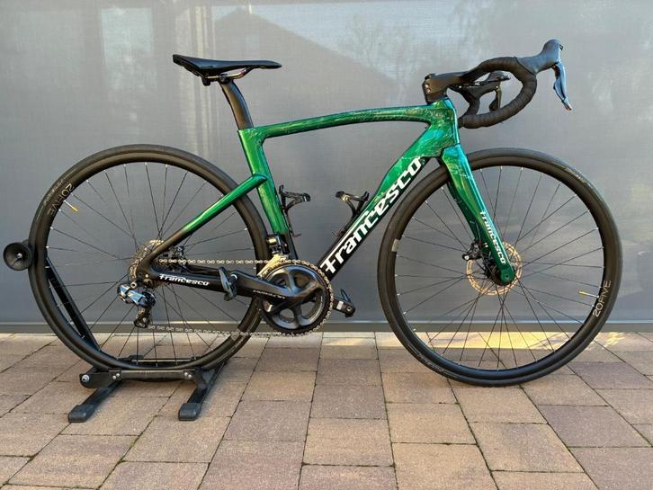Racefiets FRANCESCO Di2 Ultegra 11speed + vermogensmeters, Fietsen en Brommers, Fietsen | Racefietsen, Zo goed als nieuw, Overige merken