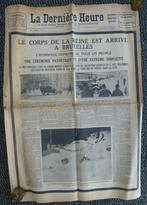 oude krant La Dernière Heure 31 aout 1935 reine Astrid, Verzamelen, Koningshuis en Royalty, Ophalen of Verzenden, Gebruikt, Tijdschrift of Boek