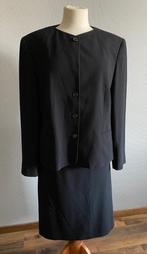 Zwart co-ord setje Hucke maat 46, Kleding | Dames, Kostuum of Pak, Verzenden, Zwart, Maat 46/48 (XL) of groter