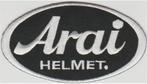 Arai Helmet stoffen opstrijk patch embleem #2, Motoren, Verzenden
