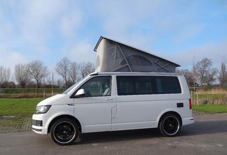 VW Volkswagen T6 California Coast Camper 2L-150pk bj.2017, Caravans en Kamperen, Mobilhomes, Particulier, tot en met 4, Buscamper of Camperbus