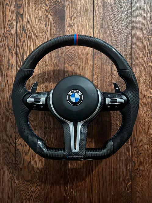 BMW M Preformance Stuur met Airbag en Flippers, Auto-onderdelen, Besturing, BMW, Ophalen of Verzenden