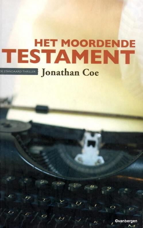 Het moordend testament - Jonathan Coe, Livres, Thrillers, Comme neuf, Enlèvement ou Envoi