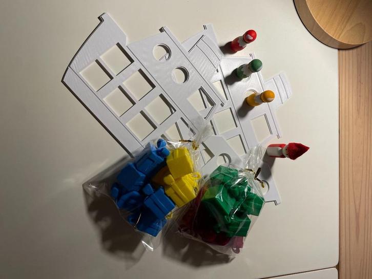 Sinterklaas Stoomboot met 10 Pakjes  Educatief en decoratief, Diversen, Sinterklaas, Nieuw, Ophalen of Verzenden