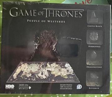 Game Of Thrones - Puzzle of Westeros - puzzel, Enlèvement ou Envoi, Neuf