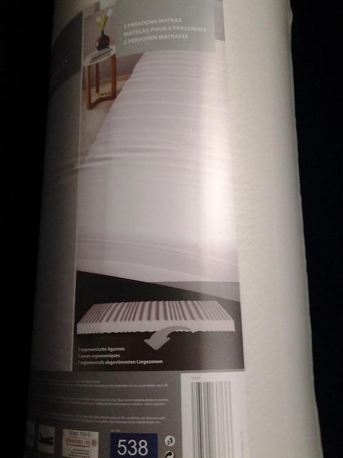 Opvouwbed, comfortabele matrassen, Huis en Inrichting, Slaapkamer | Bedden, Gebruikt, Tweepersoons, 180 cm, 200 cm, Verstelbaar