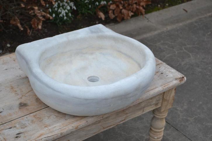 gekapte marmeren wasbak, Doe-het-zelf en Bouw, Overige Doe-Het-Zelf en Bouw, Gebruikt, Ophalen