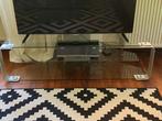 Modern glazen tv meubel 140x40x40 3 plateaus, Huis en Inrichting, Kasten |Televisiemeubels, Ophalen, Zo goed als nieuw