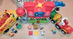 Little People boerderij, tractor en schoolbus, Ophalen, Zo goed als nieuw