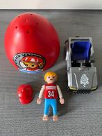 Playmobil Easter Egg Boy rouge avec voiture grise 4918, Enfants & Bébés, Enlèvement ou Envoi, Comme neuf, Ensemble complet