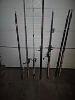 Los vishengels, Watersport en Boten, Ophalen