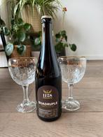 Grimbergen 1128 Quadruple met passende glazen, Verzamelen, Ophalen, Nieuw