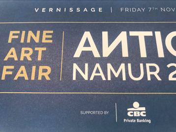 Antica Namur 2 personen vernissage of andere dagen beschikbaar voor biedingen