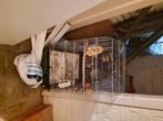 Cage pour oiseaux, Enlèvement, Utilisé, Aluminium, Cage à oiseaux