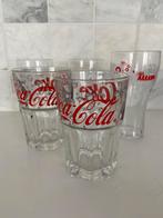 Coca Cola glazen 5 stuks - perfect, Frisdrankglas, Ophalen of Verzenden, Zo goed als nieuw