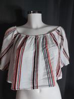 Top court rayé Sans marque, Vêtements | Femmes, Tops, Manches courtes, Taille 38/40 (M), Enlèvement ou Envoi, Sans marque