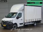 Renault Master 165PK 1000KG Laadklep Schuifzeilen Dubbelluch, Auto's, Bestelwagens en Lichte vracht, Stof, Gebruikt, 4 cilinders