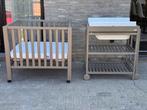 Quax baby park, Ophalen, Gebruikt, Rechthoekig, Wieltjes