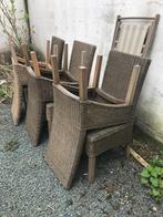 Lot de fauteuils en rotin, Maison & Meubles, Fauteuils, 75 à 100 cm, Enlèvement, Utilisé, Bois