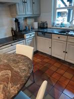 Volledige keuken met toestellen, Huis en Inrichting, Ophalen, Gebruikt, U-keuken, Graniet of Steen