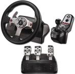 Logitech g25 + pédalier + changement de vitesse, Ophalen, Gebruikt, Simulatie