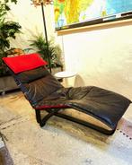 Vintage West nofa lounge chair, Huis en Inrichting, Zetels | Zetels en Chaises Longues, Ophalen, Leer