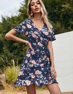 Jurk maat M, Kleding | Dames, Jurken, Ophalen of Verzenden, Nieuw, Maat 38/40 (M), Blauw