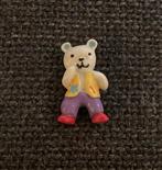 PIN - BEERTJE - TEDDY BEAR - TEDDYBEER - OURS, Collections, Utilisé, Envoi, Figurine, Insigne ou Pin's