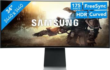 Samsung 34 inch OLED  monitor beschikbaar voor biedingen