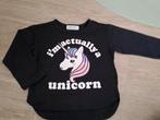 H&M unicorn shirtje - meisje - maat 92, Kinderen en Baby's, Kinderkleding | Maat 92, Meisje, Gebruikt, Ophalen of Verzenden, Shirt of Longsleeve