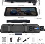 9,66 inch Dash CAM-achteruitkijkspiegel voor auto's, Ophalen of Verzenden, Nieuw