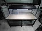 3 aquaria met stelling, verwarming, pompen en verlichting, Dieren en Toebehoren, Ophalen of Verzenden, Gebruikt, Leeg aquarium