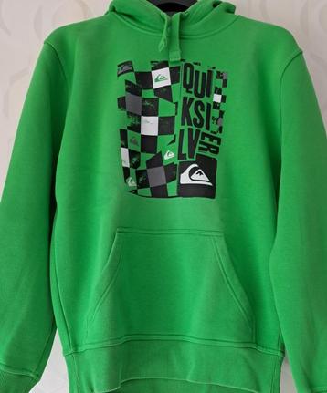 Groene sweater Hoodie QUIKSILVER - Maat S beschikbaar voor biedingen