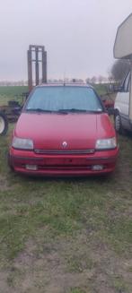Renault Clio automaat oldtimer, Auto's, Automaat, Elektrische ramen, Particulier, Rood
