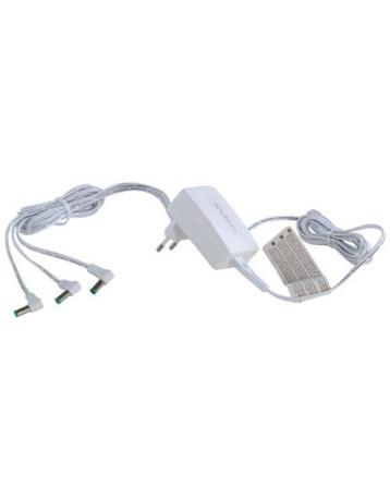 Lemax power adaptor- 4,5 V white - 3 à 4 output - fixed plug, Enlèvement, Comme neuf