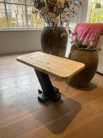 Design tafeltje kompleet uit massief hout-handgemaakt(NIEUW), Enlèvement, Neuf