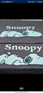 2 couvertures Snoopy, Comme neuf, Enlèvement ou Envoi